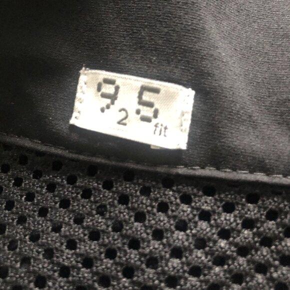 925-FIT Mesh Panels Zipper Oversize Black Sporty Track Jacket Sz S - Picture 6 of 7